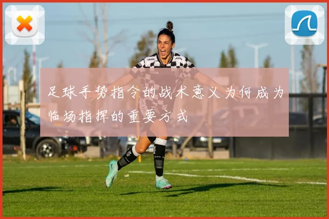足球手势指令的战术意义为何成为临场指挥的重要方式